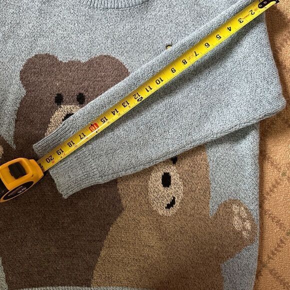 Vintage Ziv & Turbo crew neck sweater with cute bear couple NWOT - Picture 11 of 12